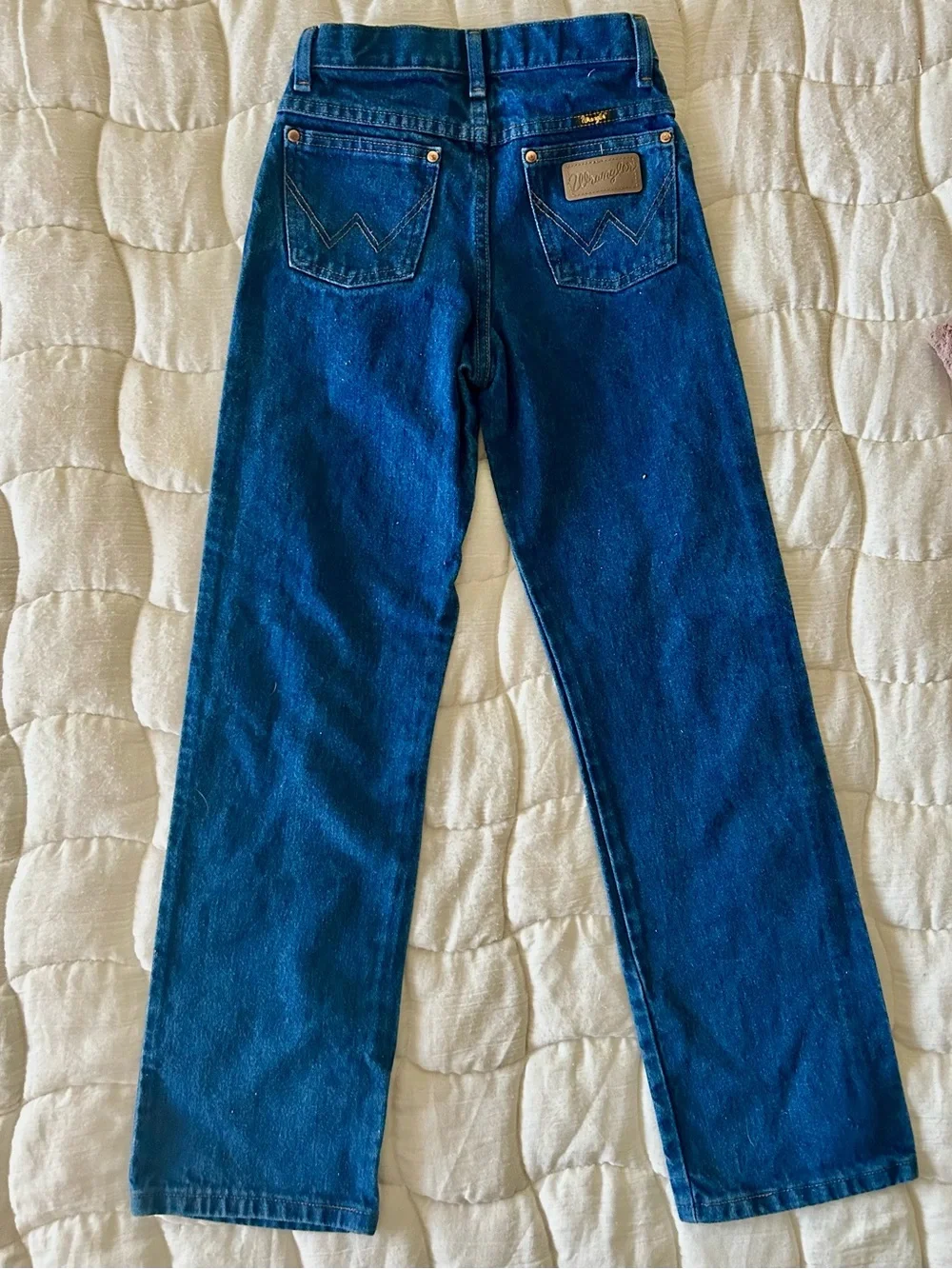 Boys Wrangler 12 slim Jeans in Dark Blue